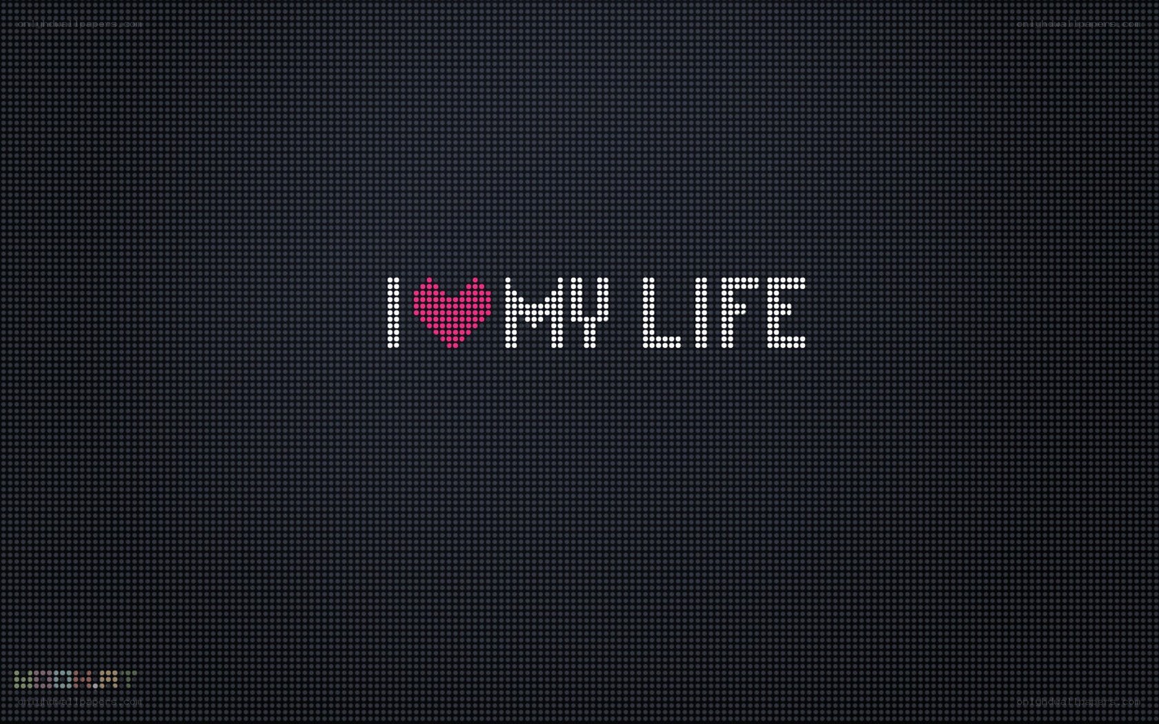 I love my life text