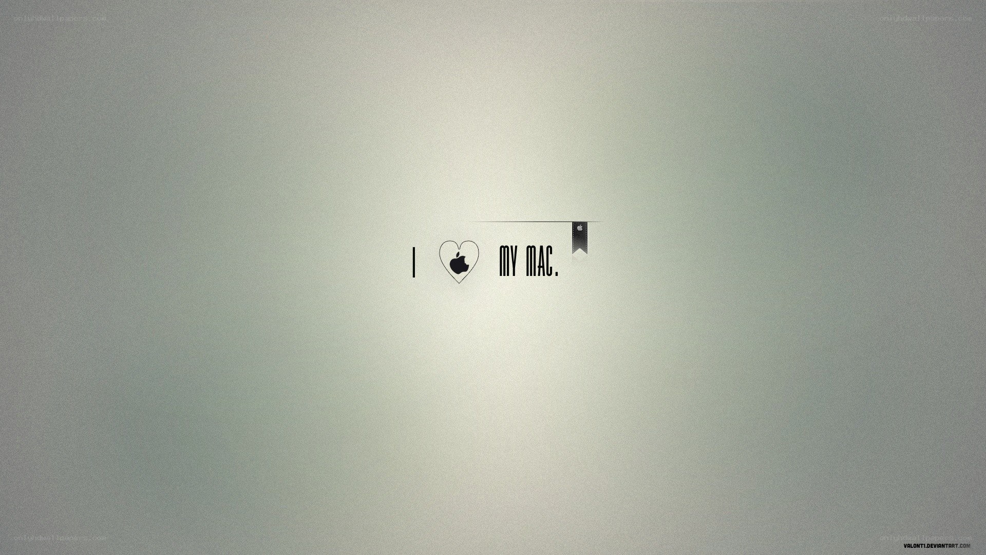 I love my Mac wallpaper