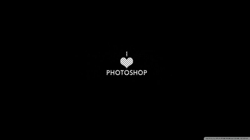I love Photoshop logo