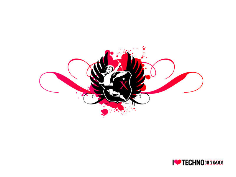 I Love Techno 10 Years logo