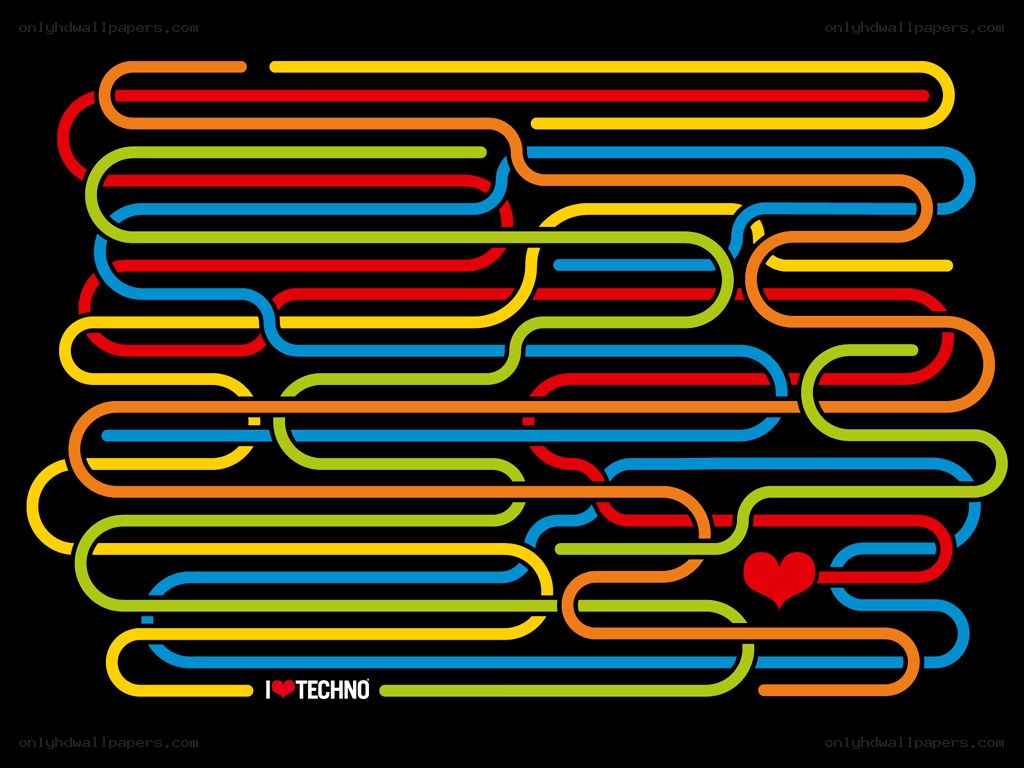 I Love Techno Art