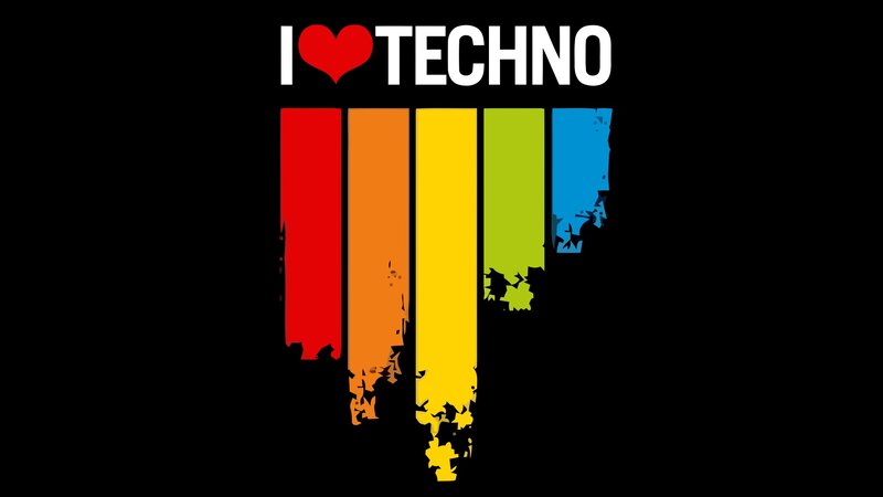 I Love Techno Art