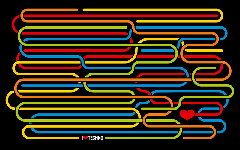 I Love Techno Art