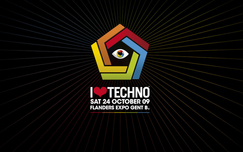 I Love Techno event poster