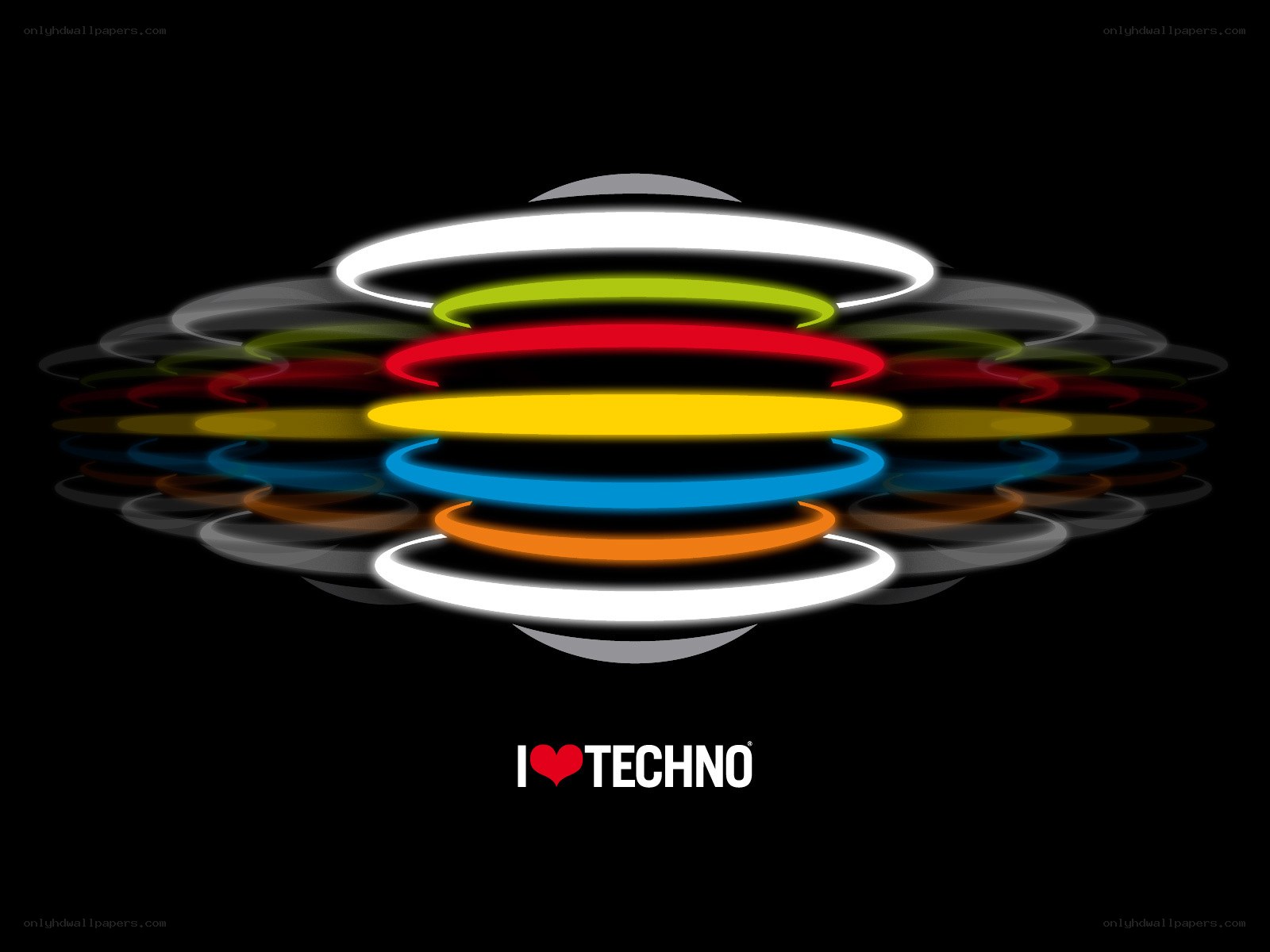 I Love Techno Logo