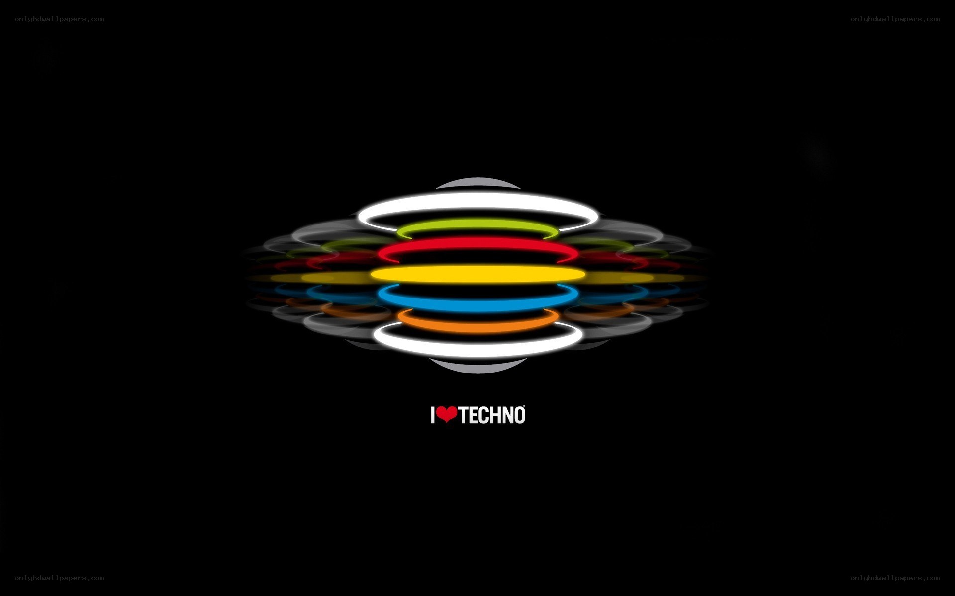 I Love Techno Logo