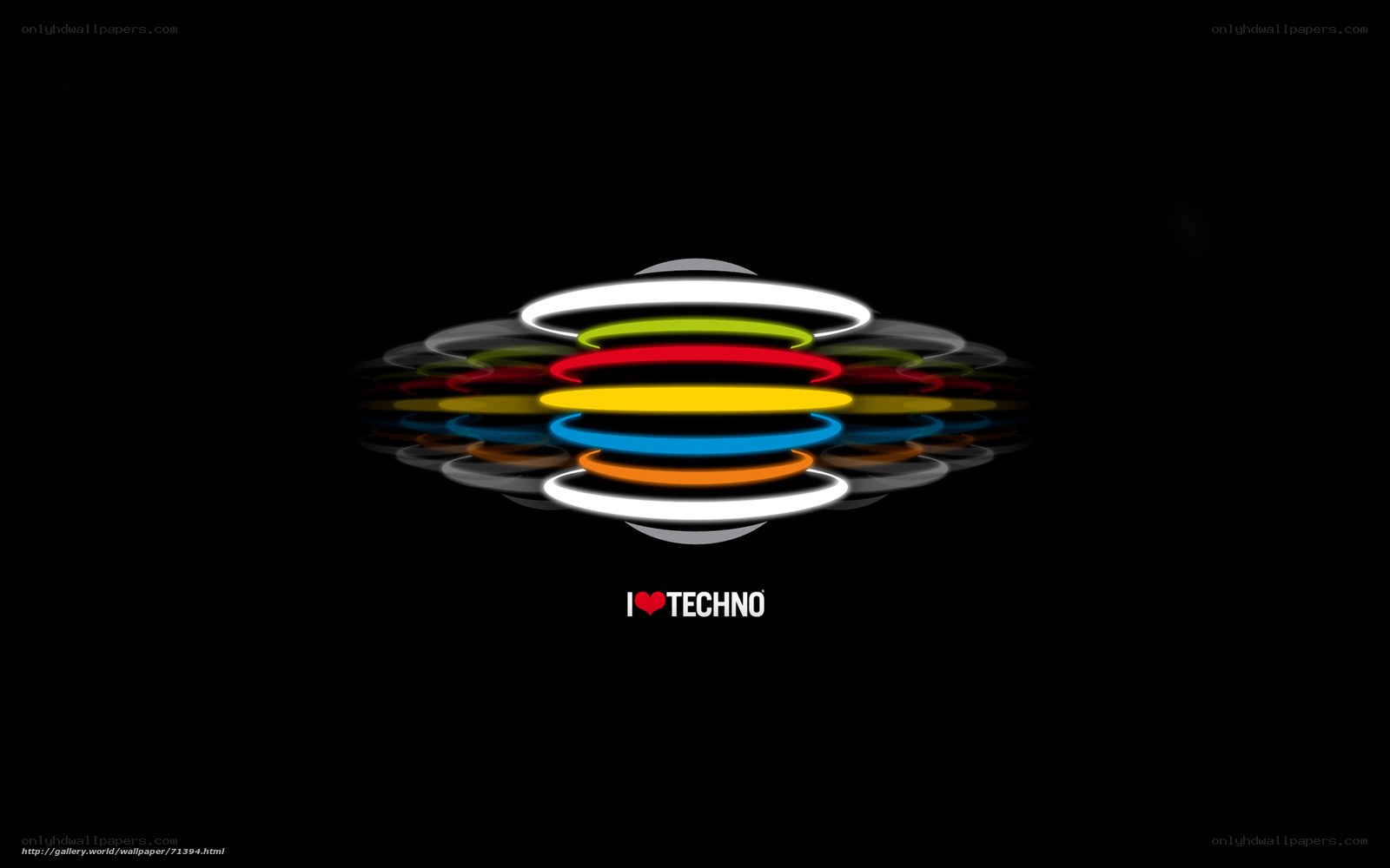 I Love Techno Logo