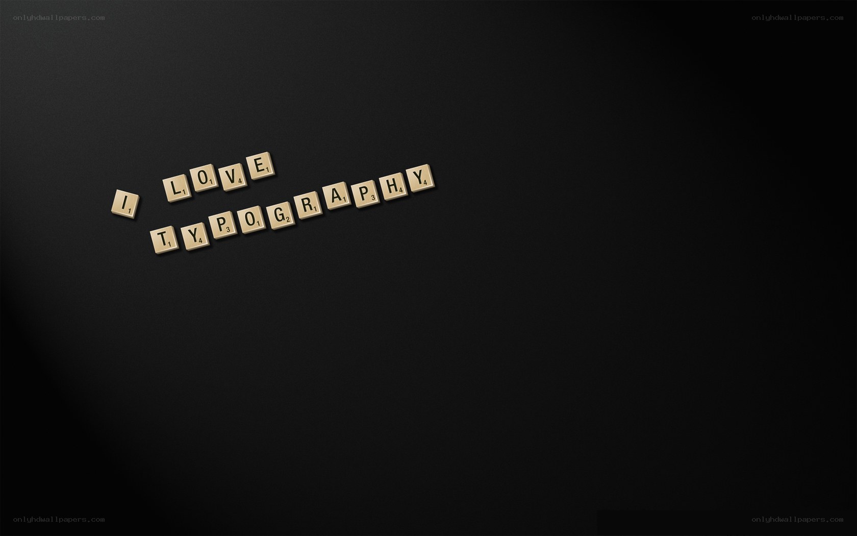 I love typography