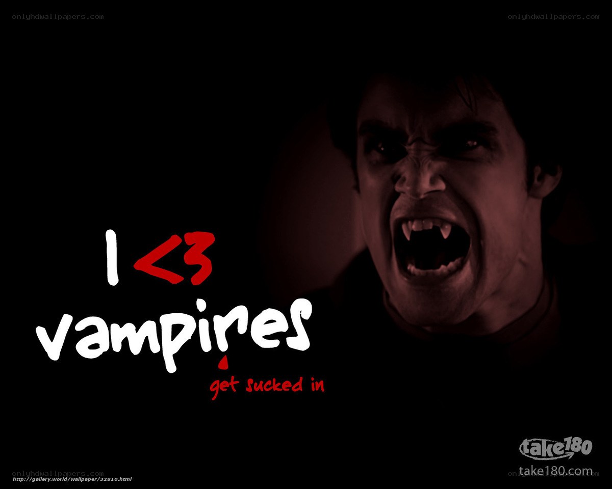 I love vampires wallpaper
