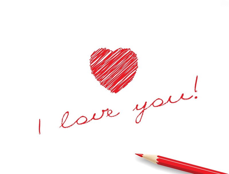 I love you card
