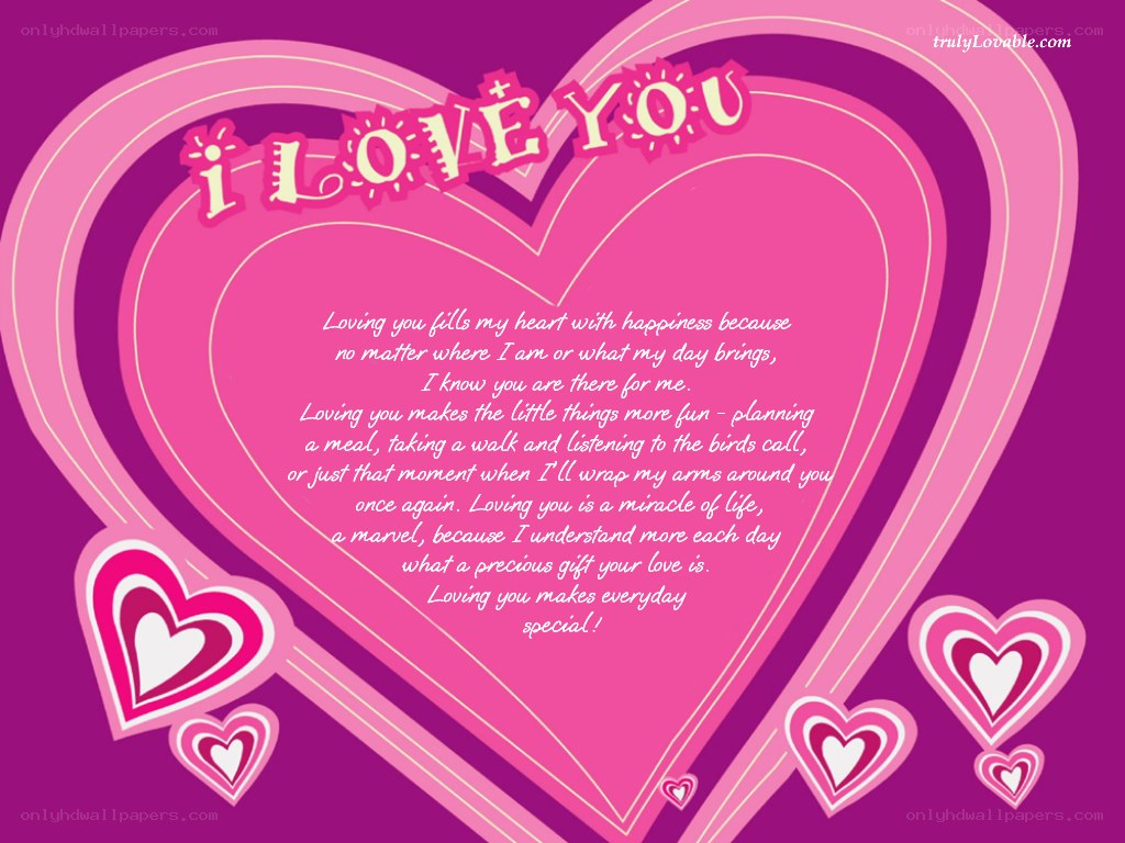I Love You card