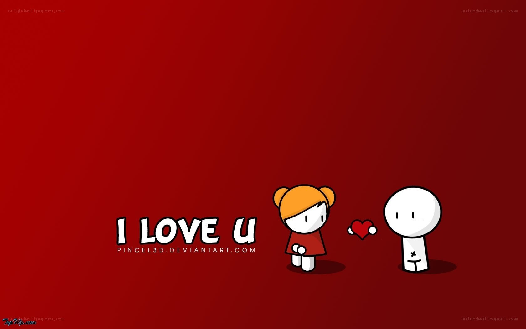 I Love You cartoon