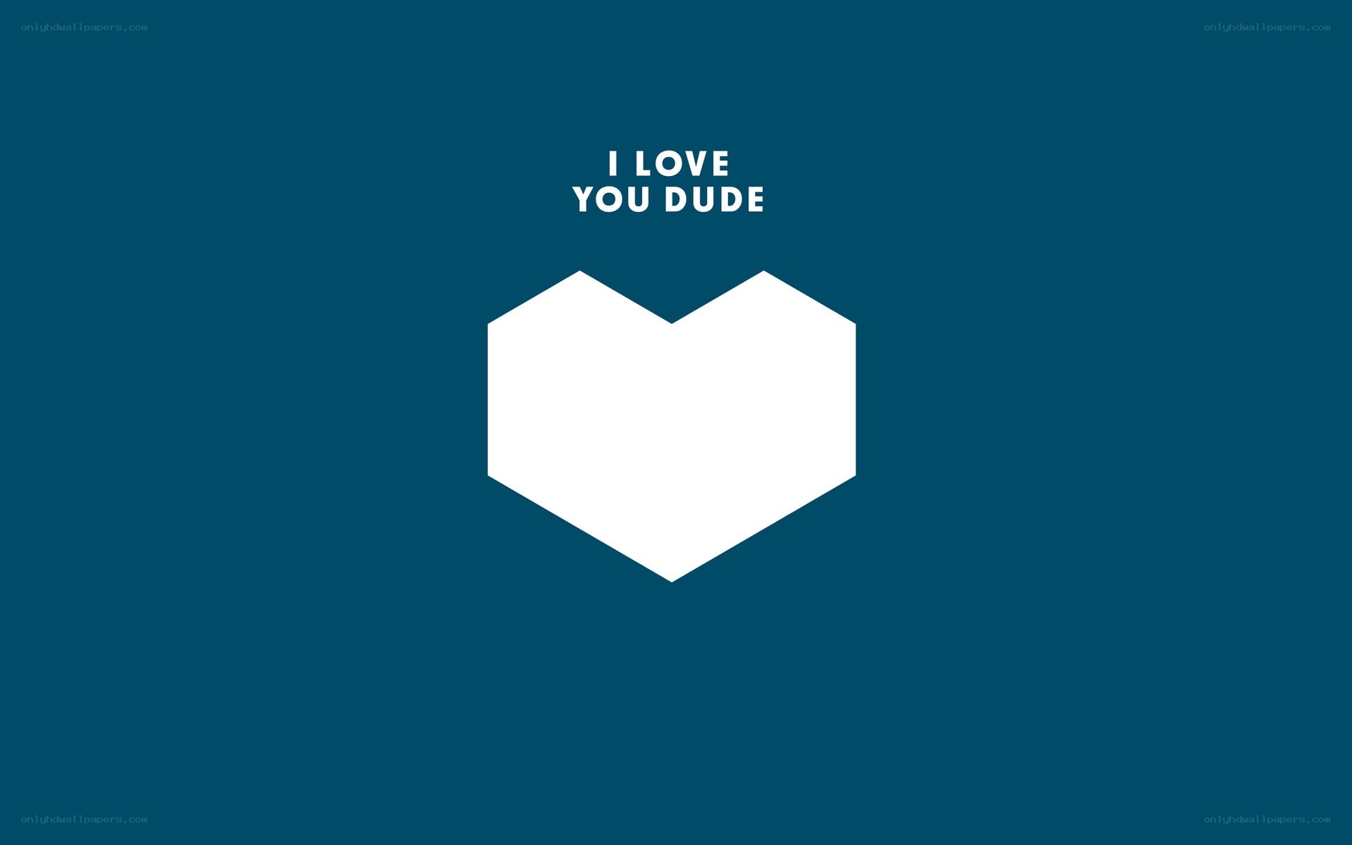 I Love You Dude logo