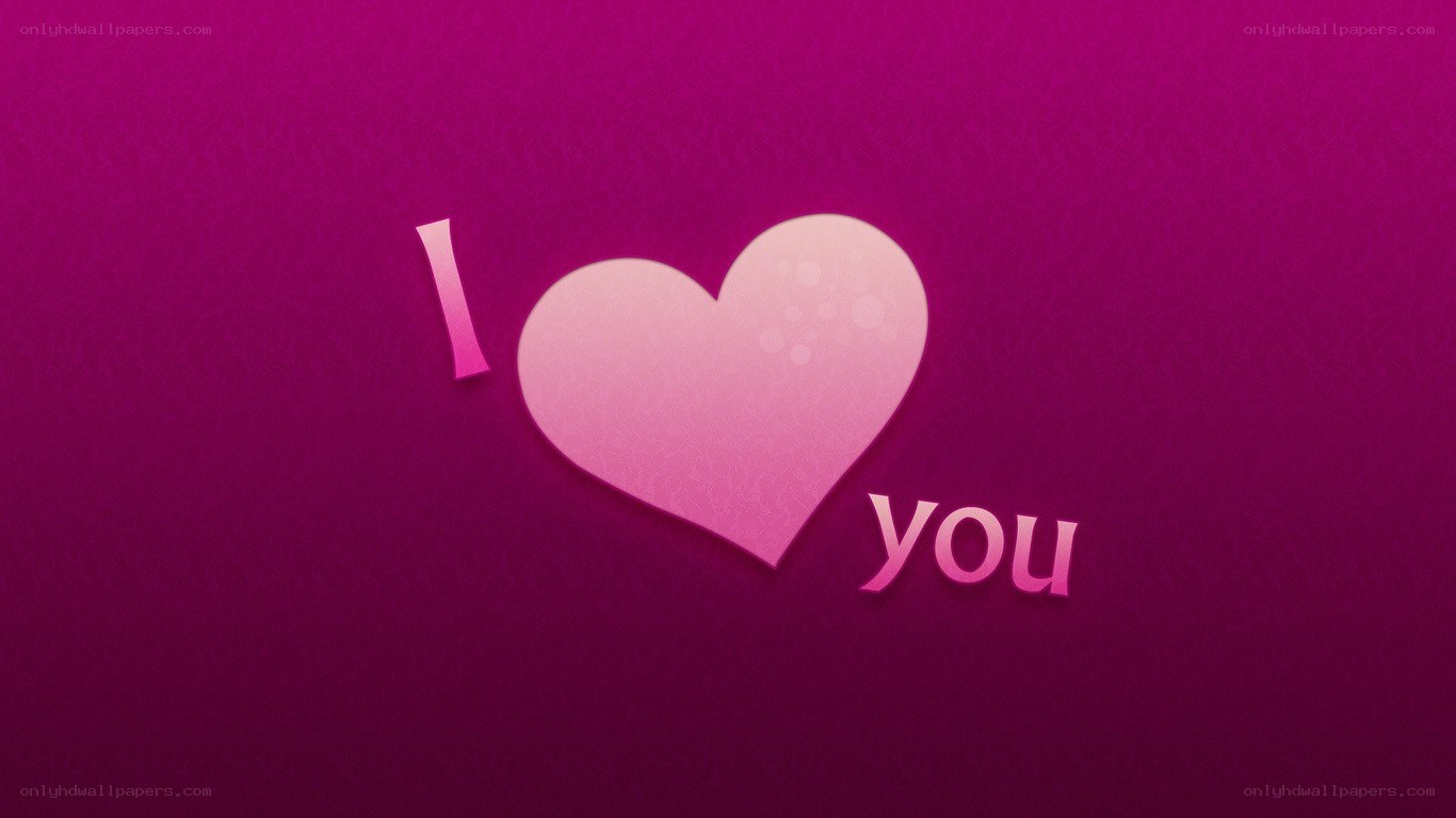 I love you graphic