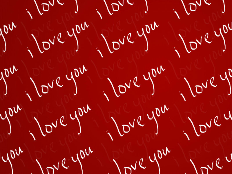 i love you pattern