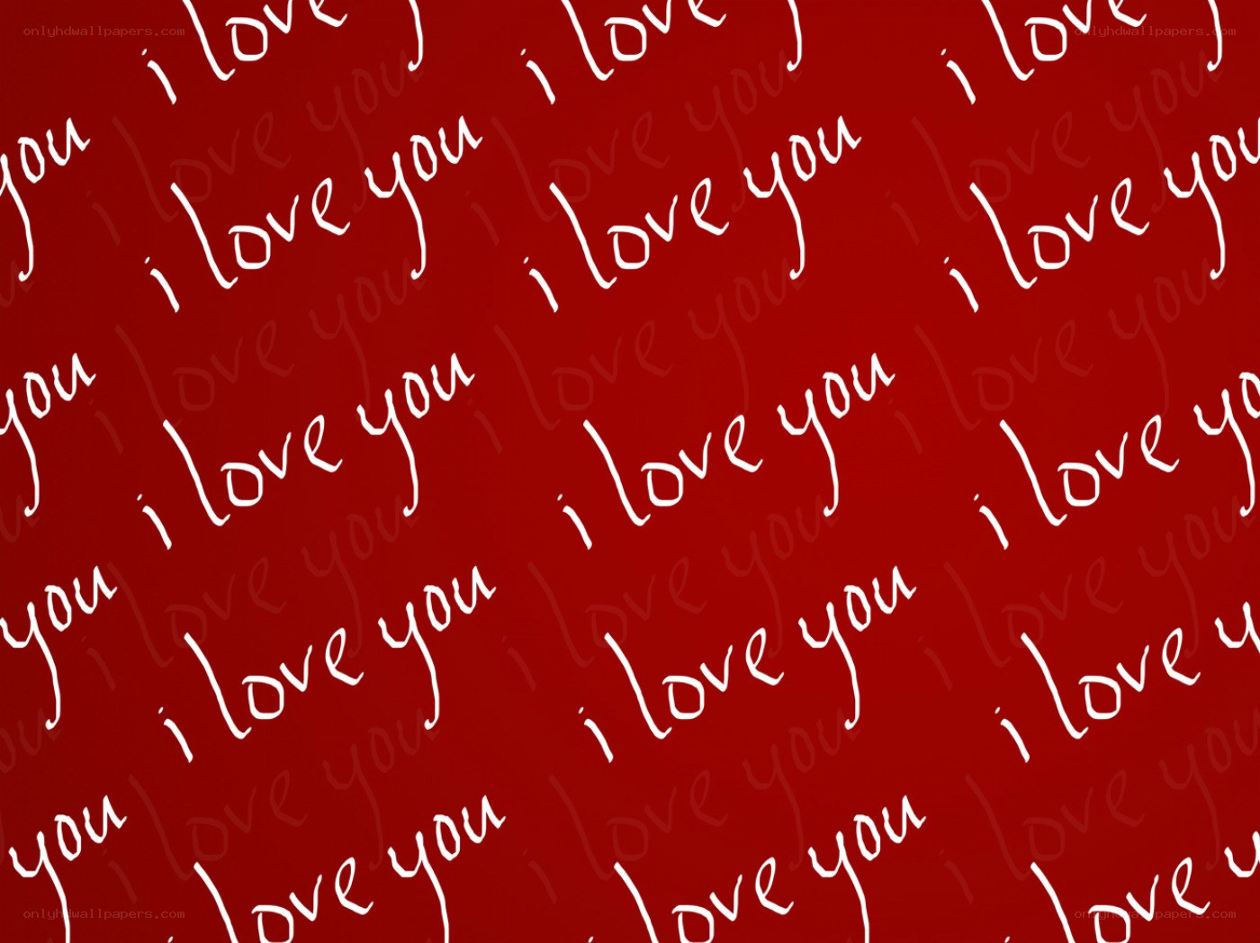 i love you pattern