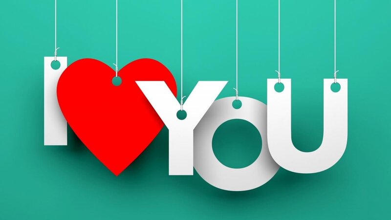 I Love You Sign — Green