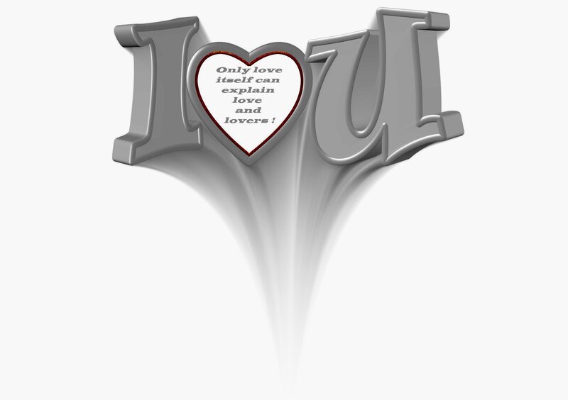 I Love You Text — Gray, Sentimental