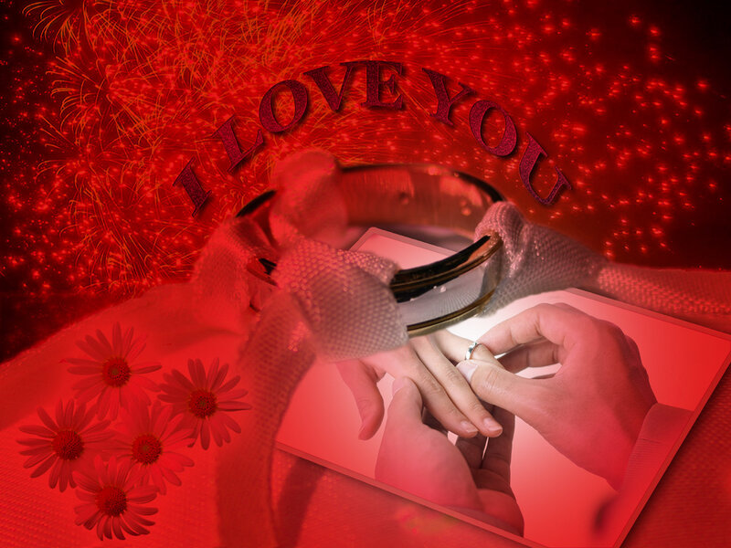 I love you wedding ring