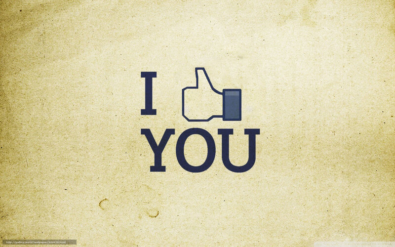 I Love You with Facebook Like