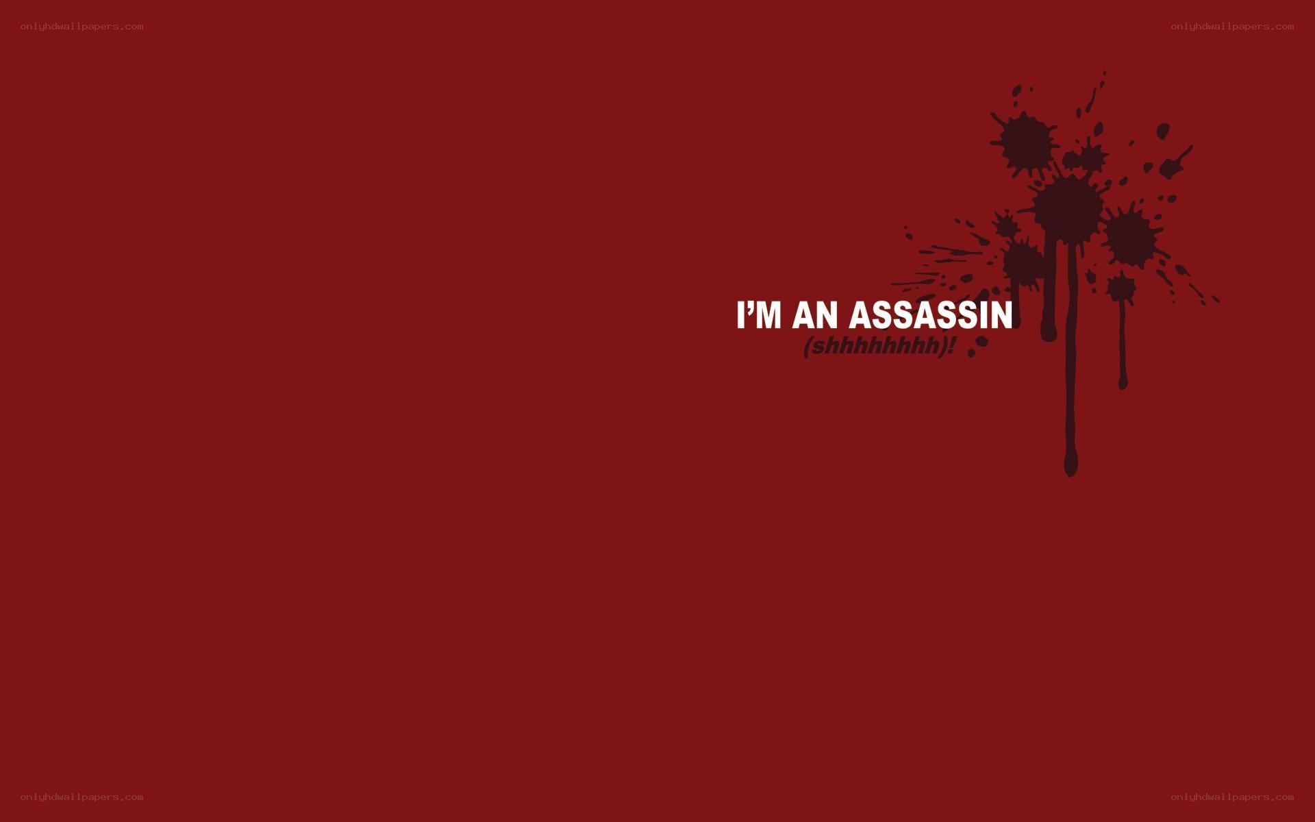 I'm an assassin wallpaper