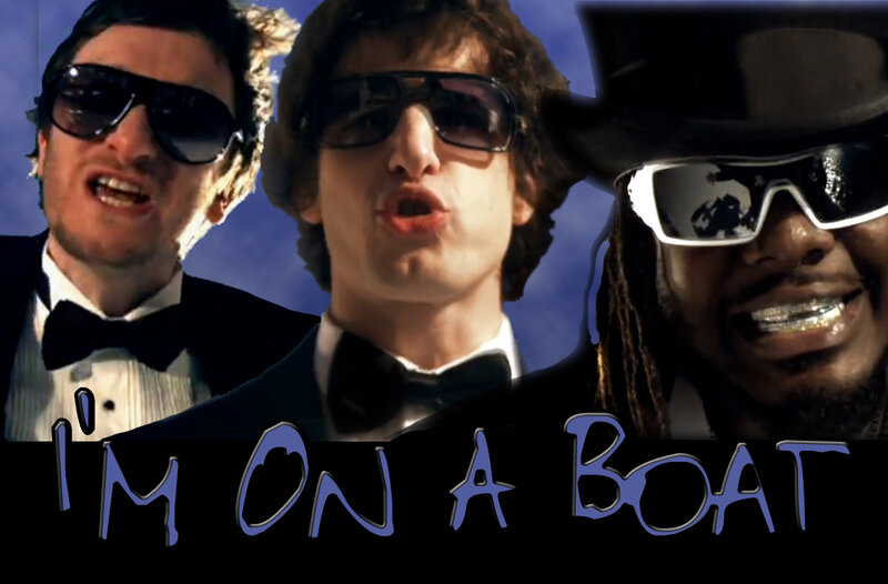 I'm on a boat