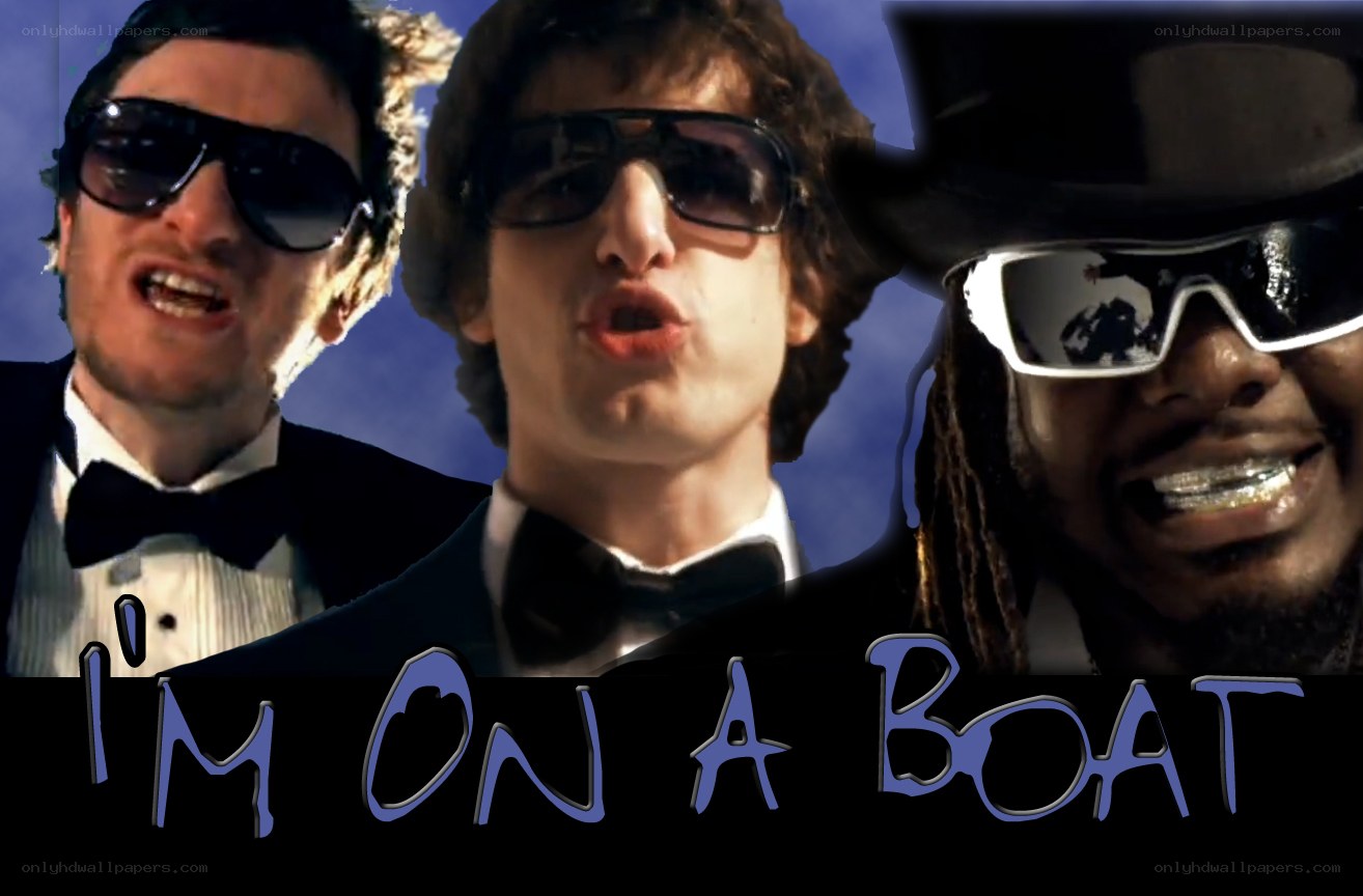 I'm on a boat