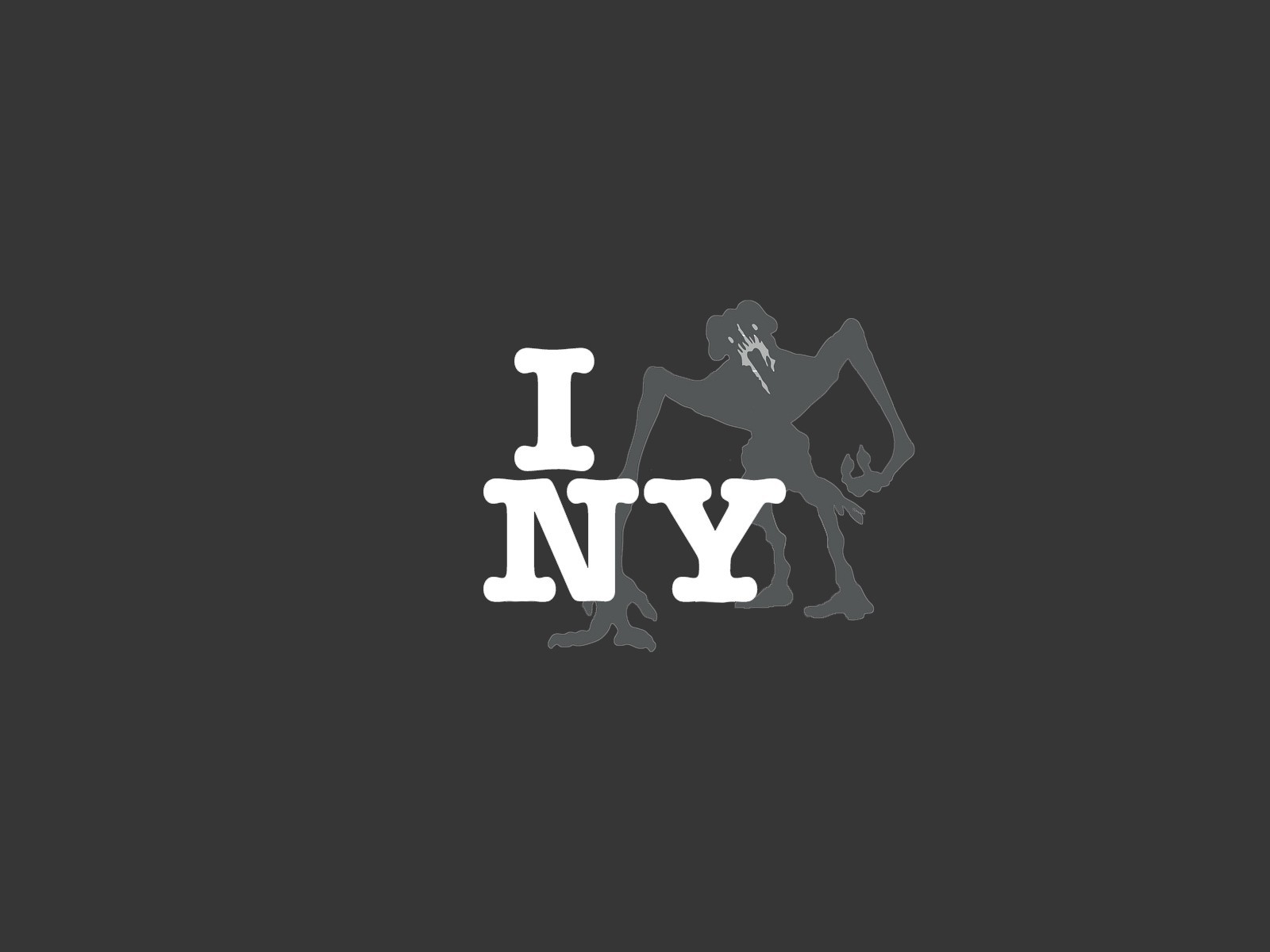 I NY zombie design
