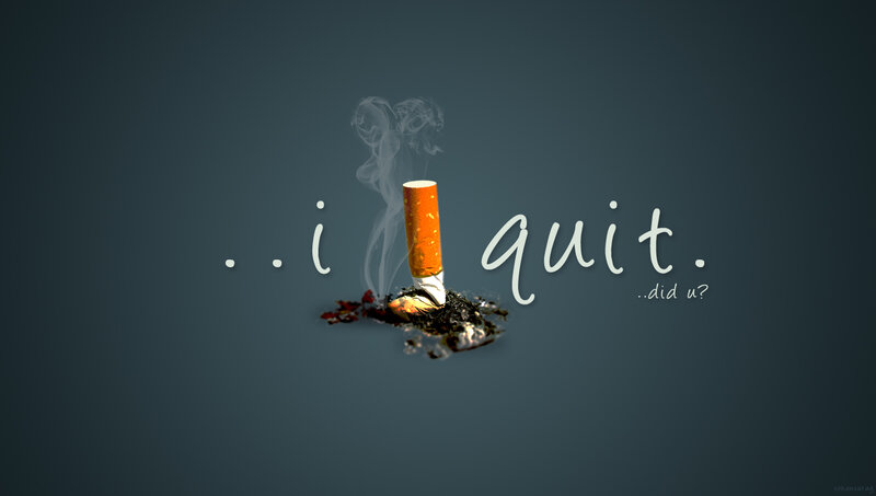 ...i quit... did u?