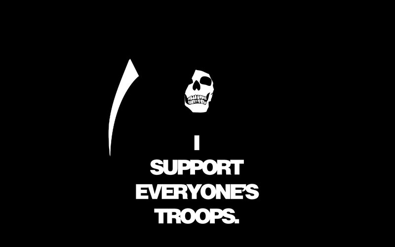 I support everyone's troops