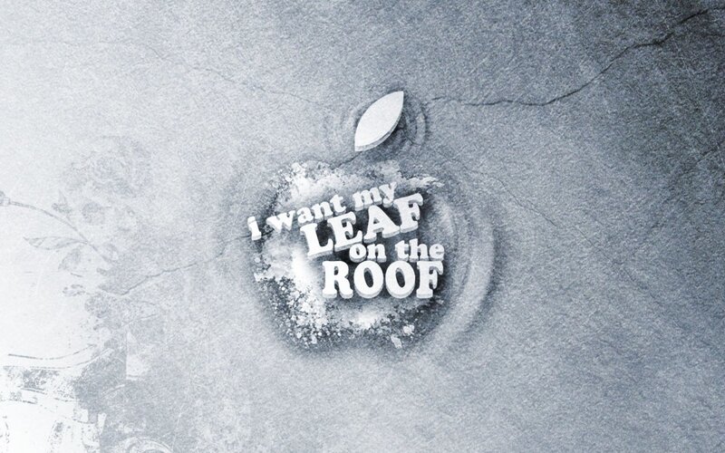 i want my leaf on the roof