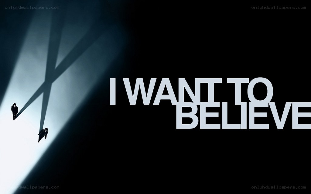 I Want to Believe poster