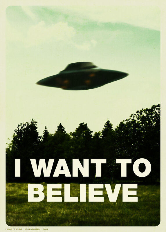 I Want to Believe poster