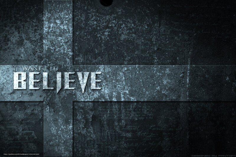 I Want to Believe wallpaper