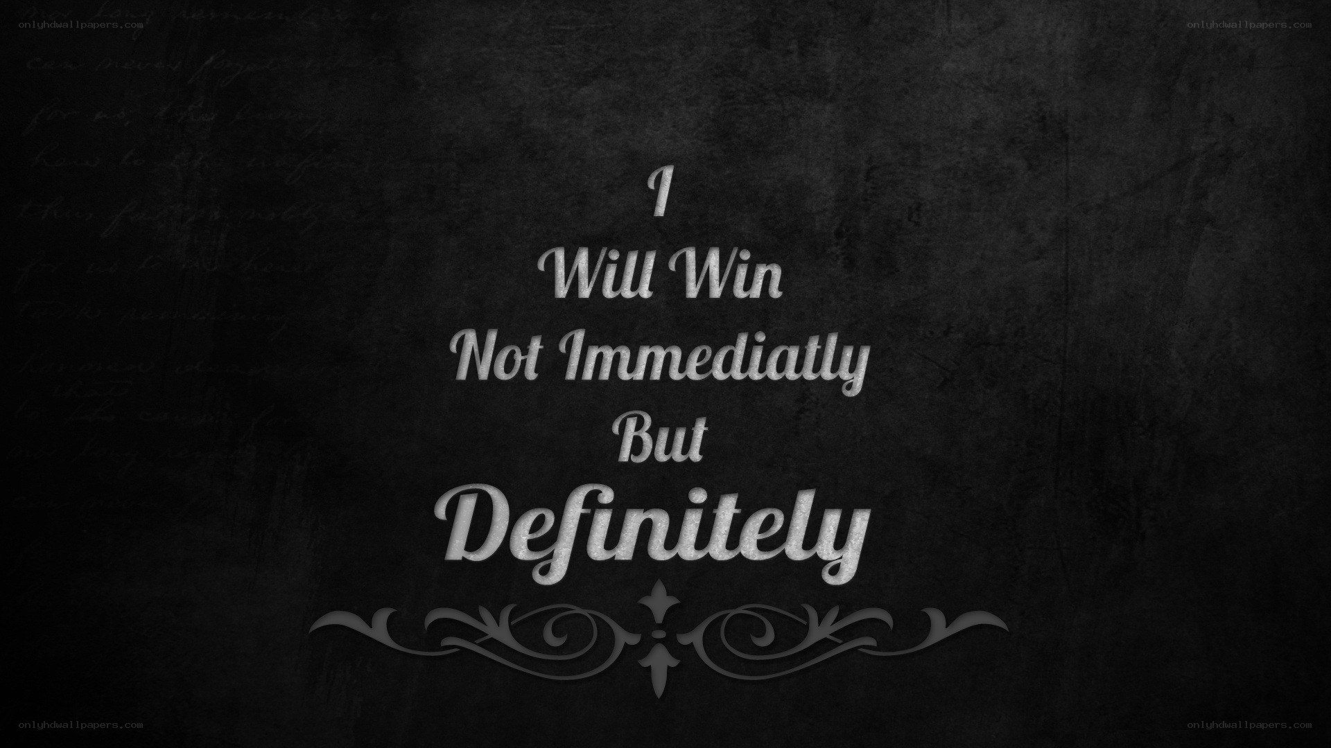I Will Win Motivational Quote