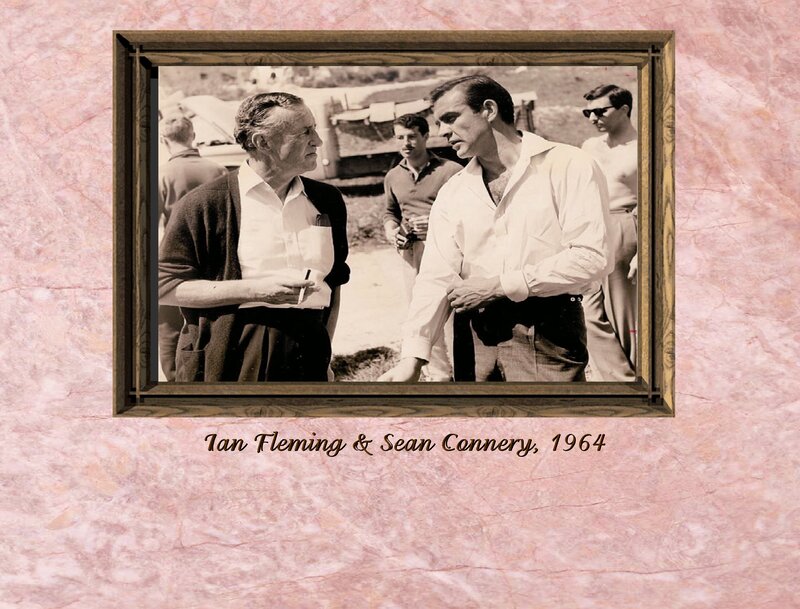 Ian Fleming and Sean Connery