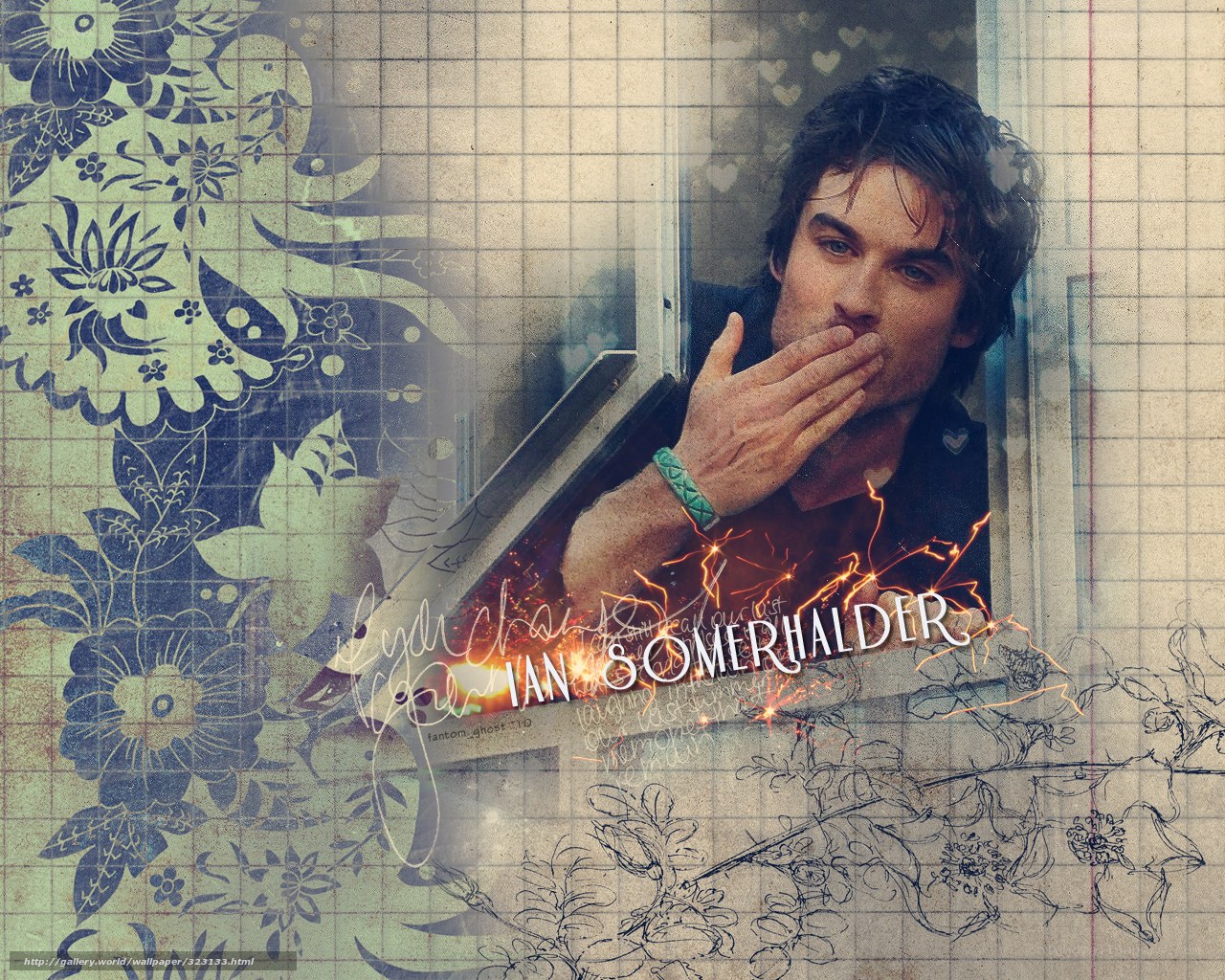 Ian Somerhalder collage