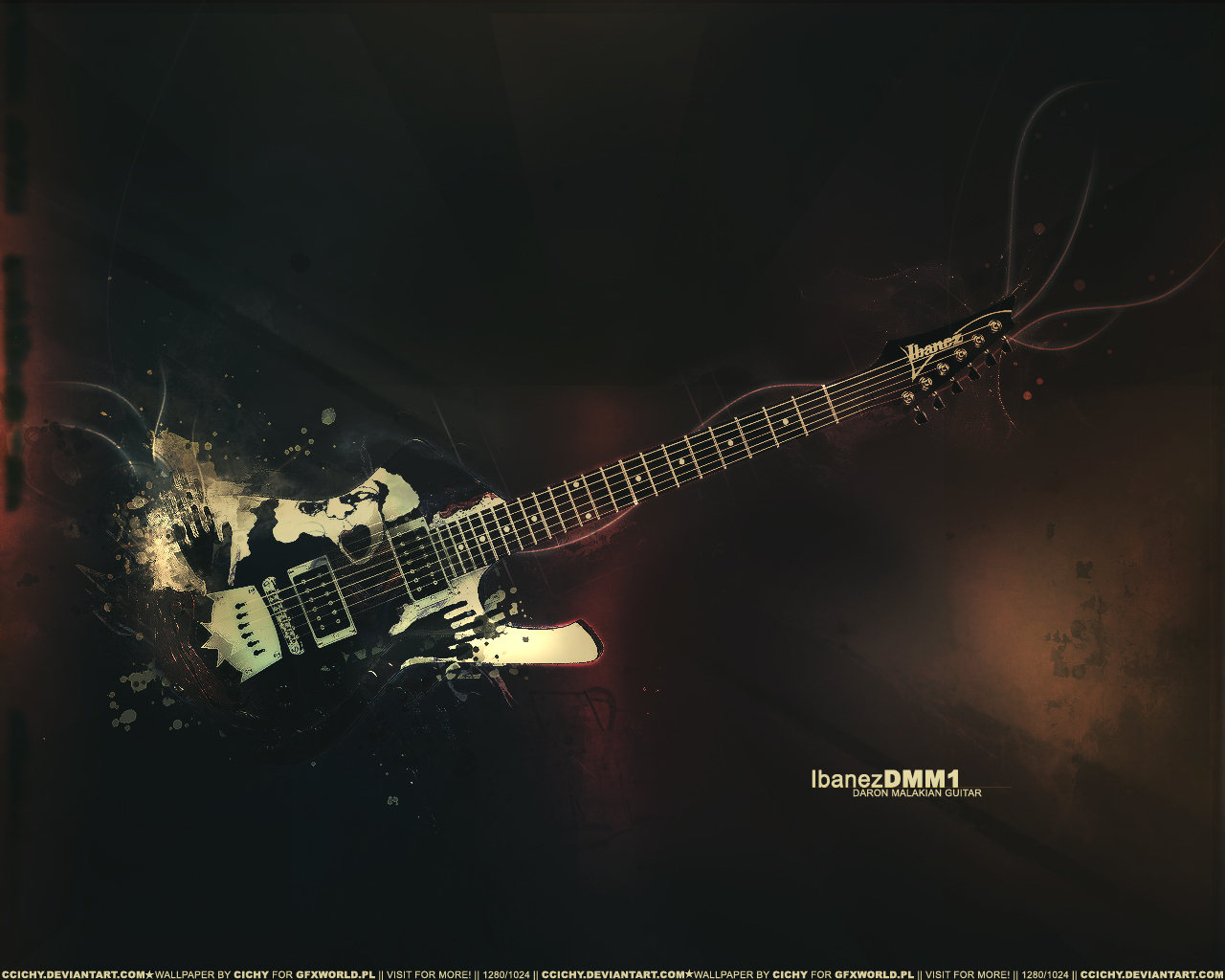 Ibanez DMM1 Guitar Art