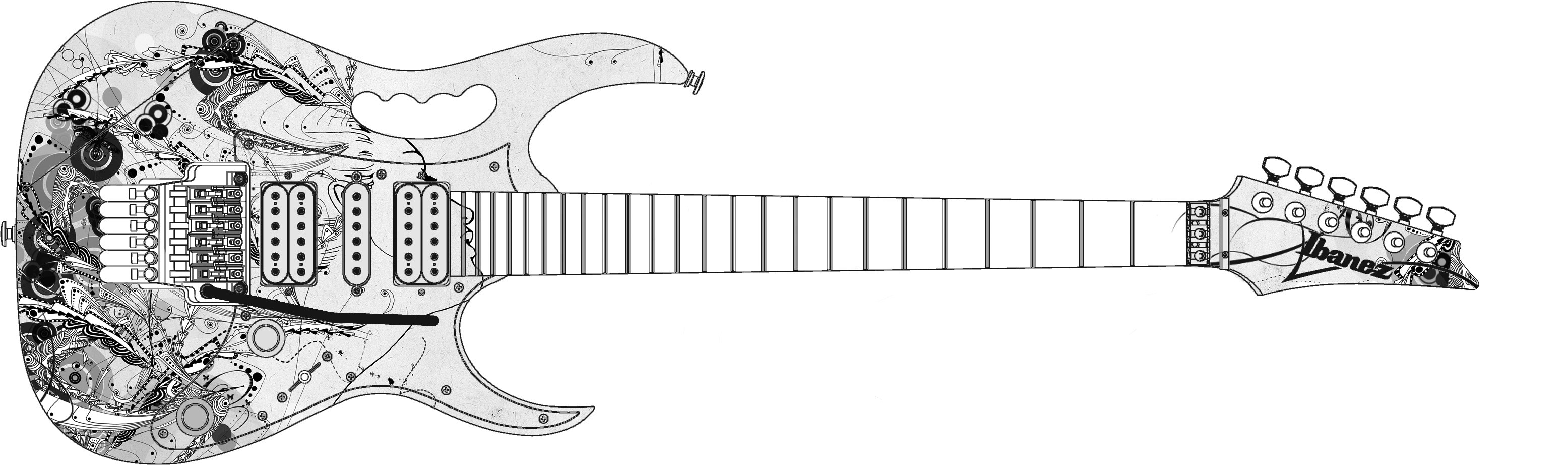 Ibanez electric guitar design