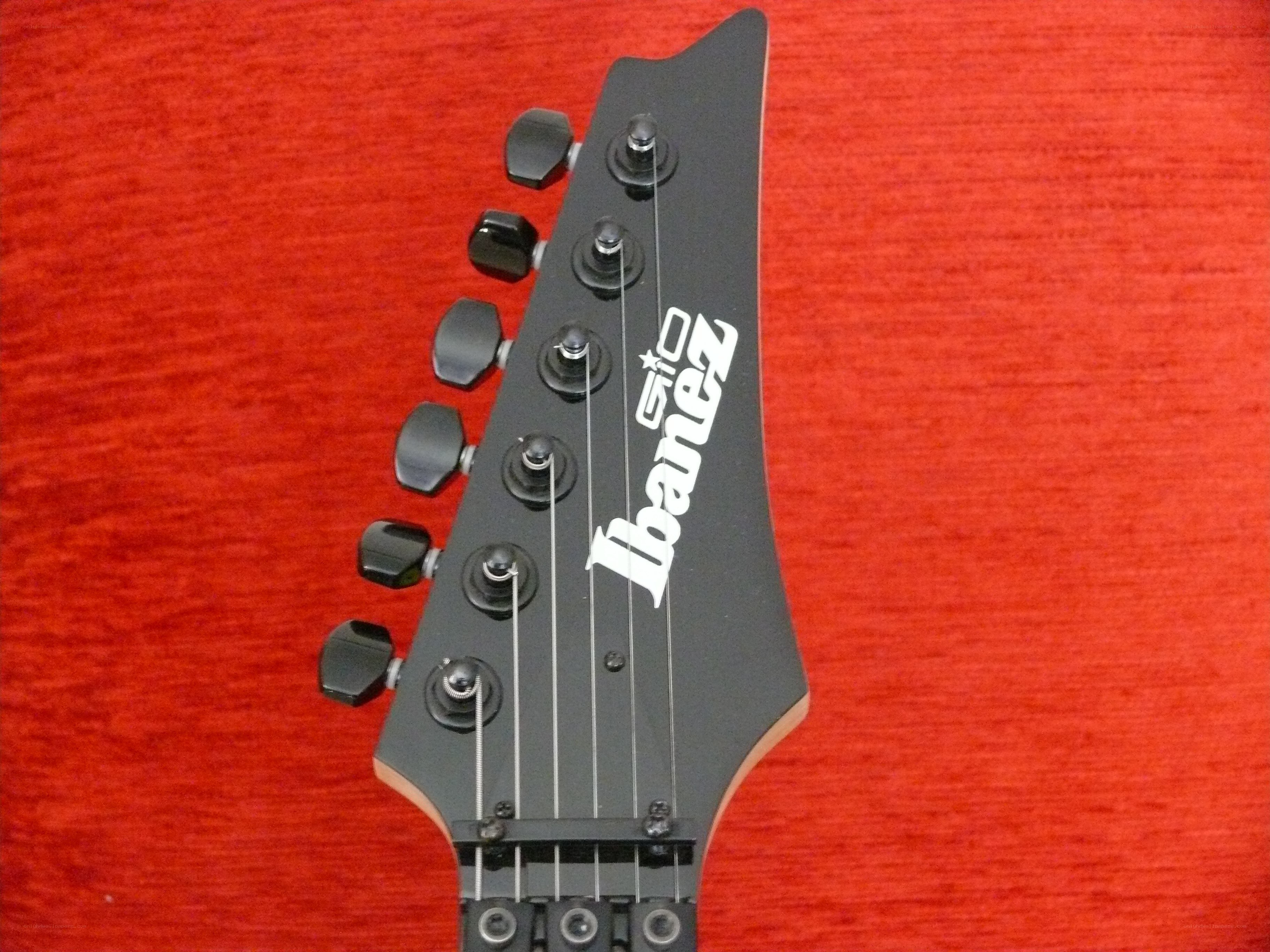 Ibanez guitar headstock