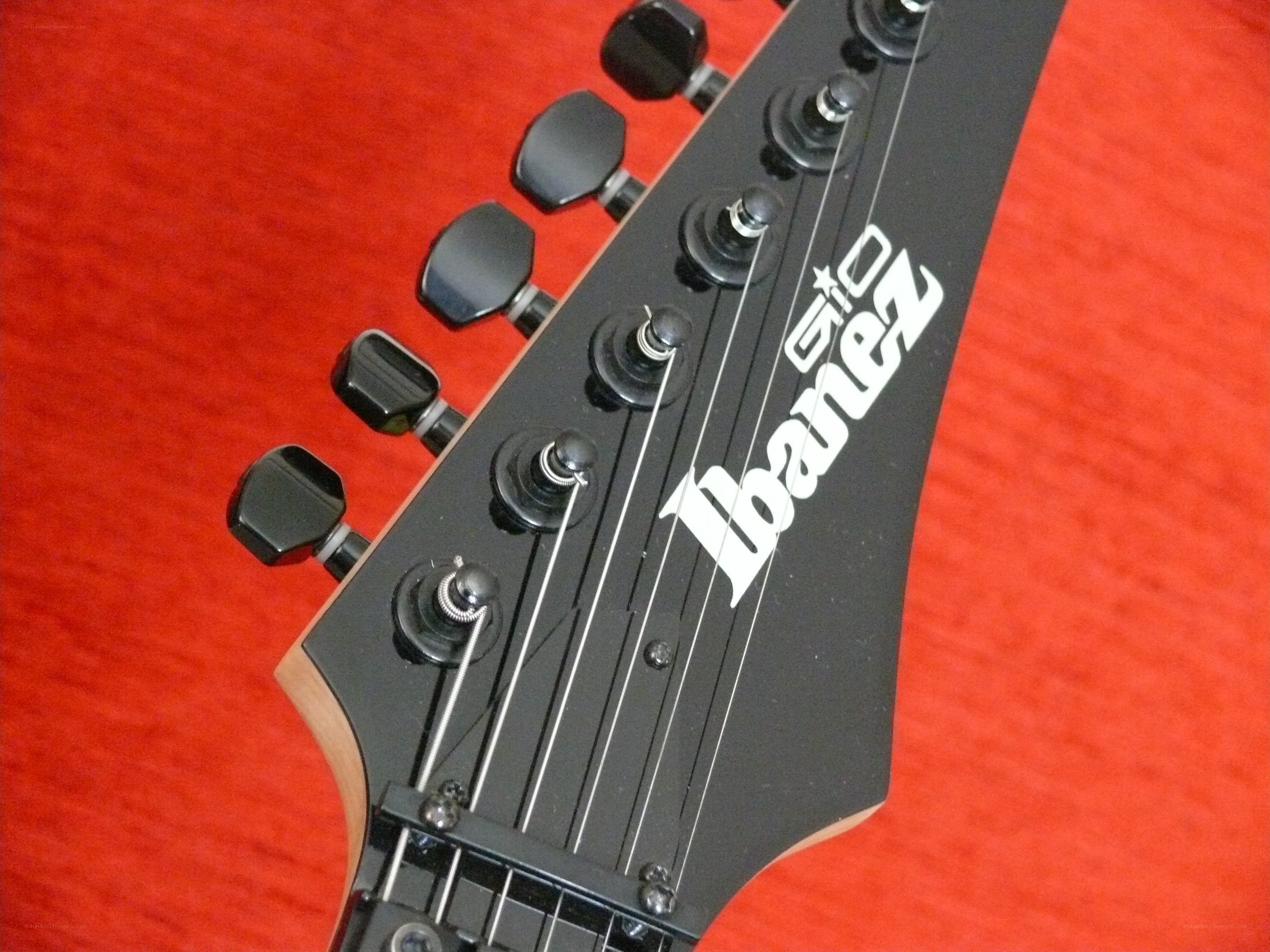 Ibanez guitar headstock