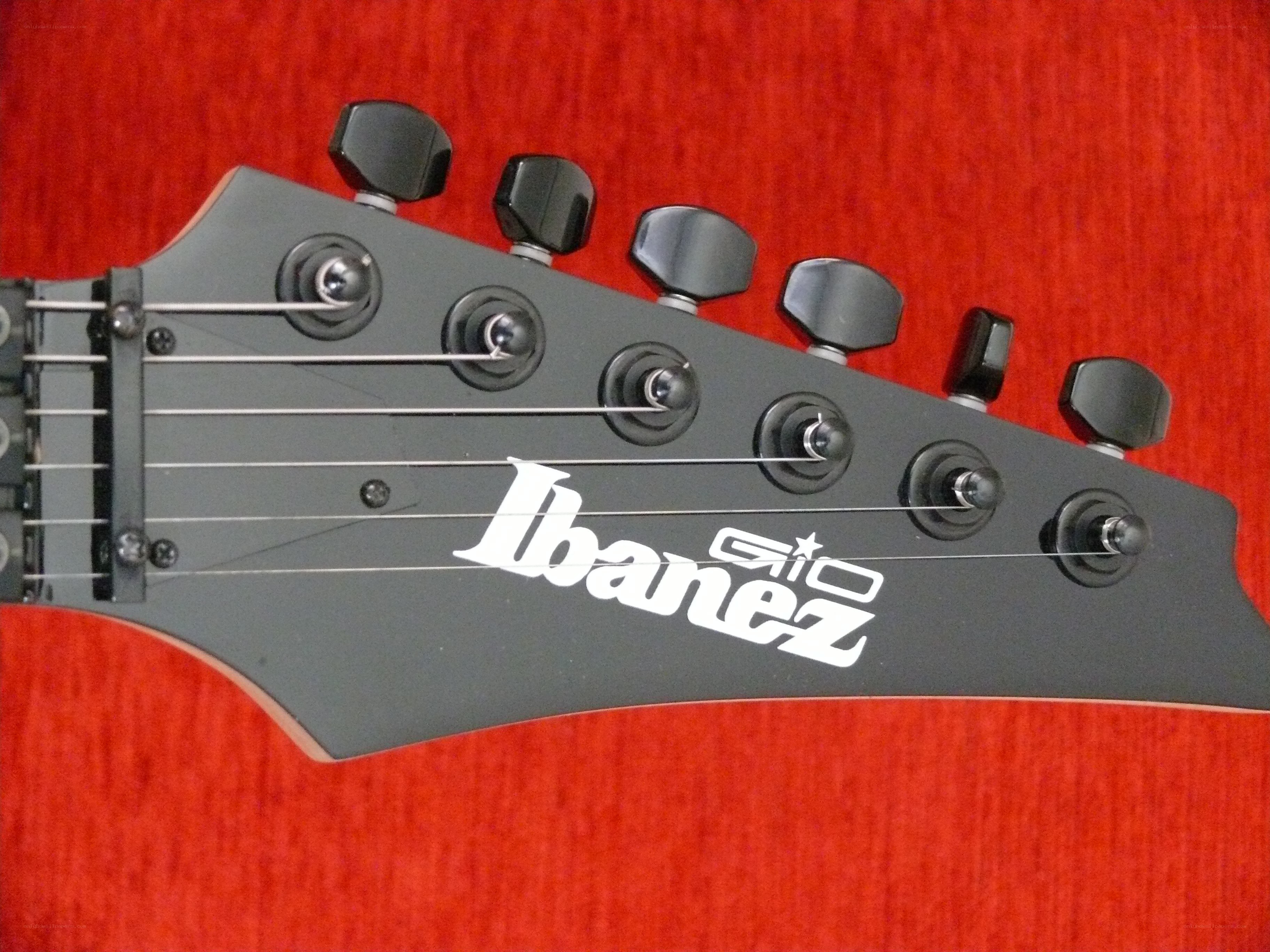 Ibanez guitar headstock