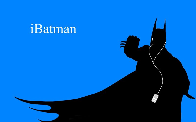 iBatman silhouette
