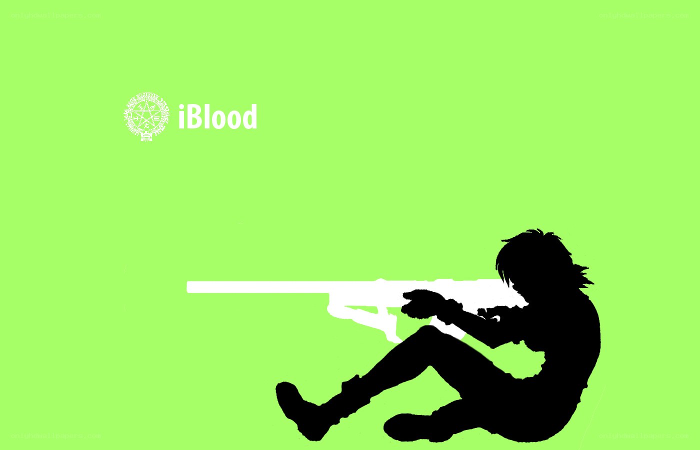 iBlood game character silhouette