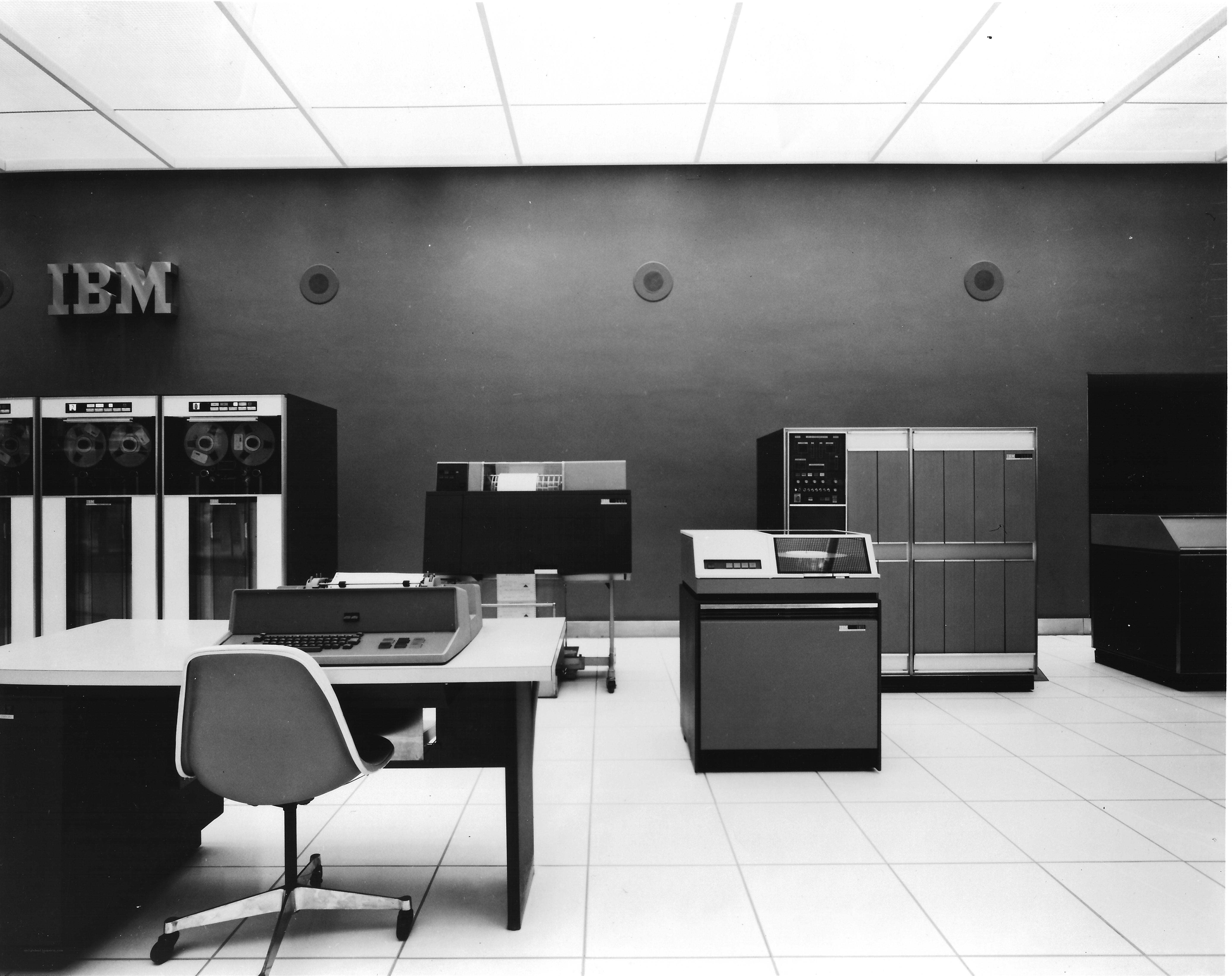 IBM computer room