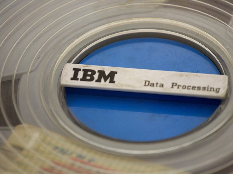 IBM data processing tape