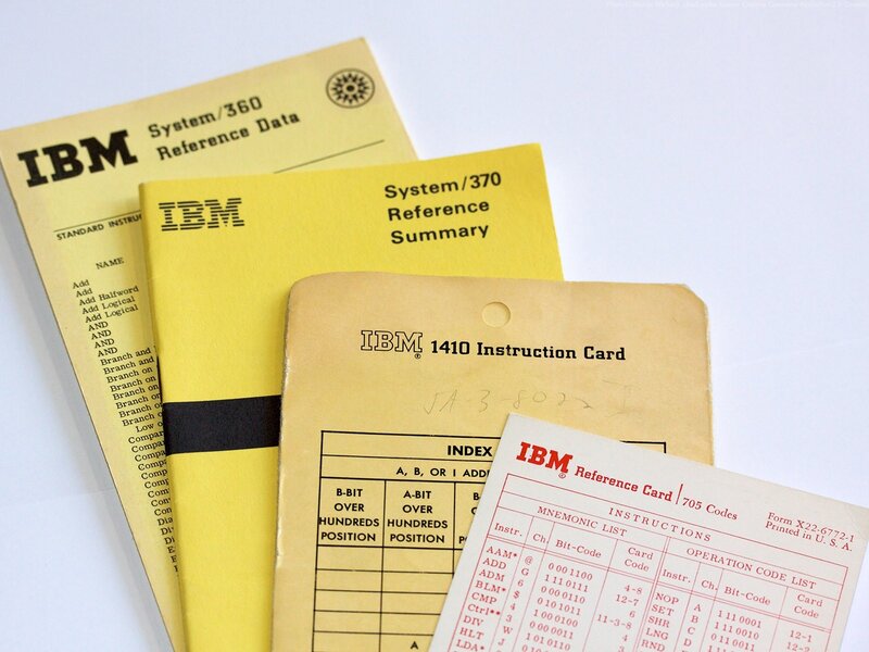 IBM reference materials