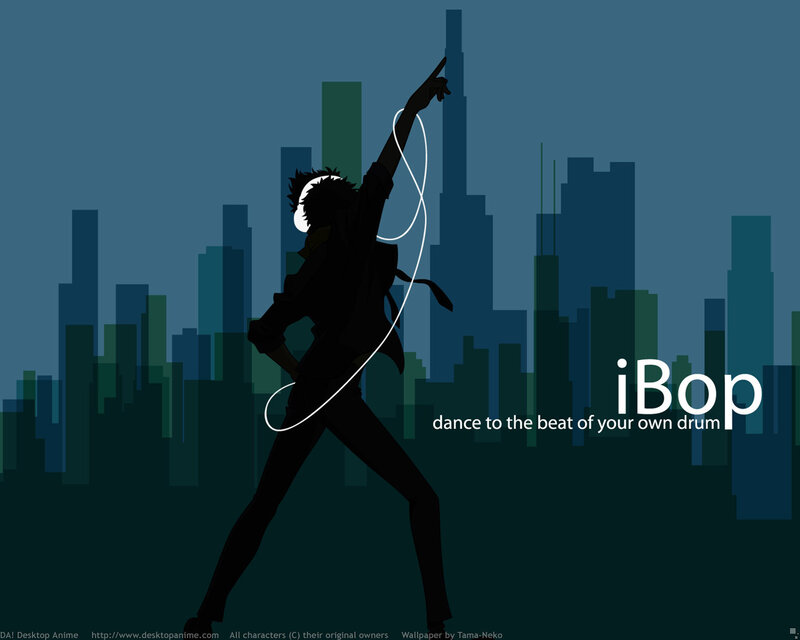 iBop dance silhouette