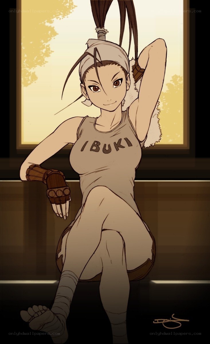 Ibuki character illustration