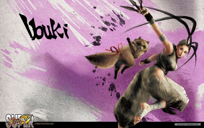 Ibuki in action from Street Fighter IV